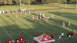 Hudson football highlights Cypress Creek High School