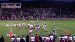 Bloomsburg football highlights Hughesville High School