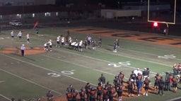 Aztec football highlights St. Pius High School