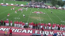 American Fork football highlights Westlake High School