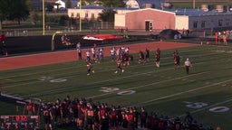 West Branch football highlights Mediapolis High School