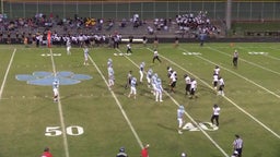 Piedmont football highlights Forest Hills High School
