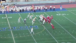 Belmont football highlights Hamilton Township High School