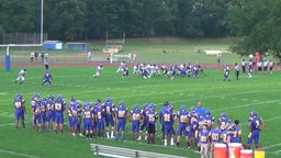 Valley Regional/Old Lyme football highlights Ellington High School