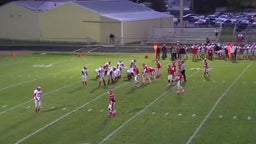 Swartz Creek football highlights vs. Holly High School