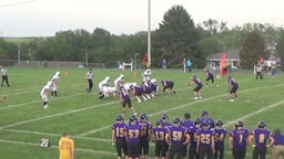 St. Francis football highlights Emerson-Hubbard High School