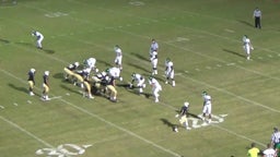 Pensacola Catholic football highlights Milton