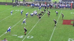 DeKalb football highlights East Noble High School