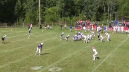 Ticonderoga football highlights Saranac Lake High School
