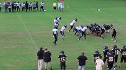 New Creation Christian Academy football highlights vs. Colonial Hills Chris