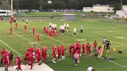 First Baptist Academy football highlights Cardinal Mooney High School