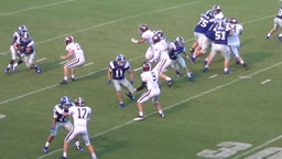 Gordon Central football highlights vs. Southeast Whitfield 