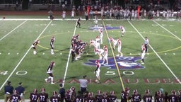 Milton football highlights Belmont High School