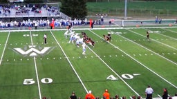 Belleville East football highlights Lincoln-Way West High School