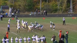 Saint John Paul the Great Catholic football highlights vs. Bishop Sullivan Cath