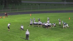 Maple Lake football highlights Holdingford High School