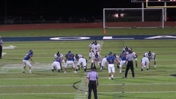 Olathe South football highlights vs. Blue Valley High