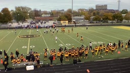 Eastpointe football highlights Martin Luther King High School