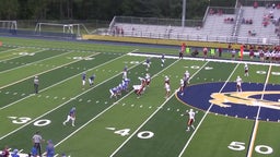 Resurrection Catholic football highlights Perry Central