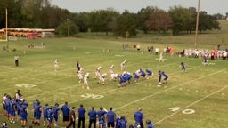 Wyandotte football highlights Colcord High School