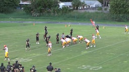 St. Petersburg Catholic football highlights Clearwater Central Catholic High School