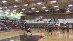 Berthoud volleyball highlights vs. Windsor High School