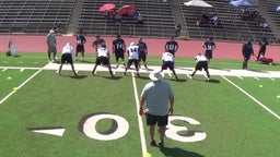 Nick Garza's highlights Linemen Competition @ Madera