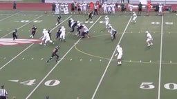 Calvary Chapel football highlights vs. Sage Hill School