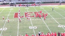 Lebanon football highlights Lee