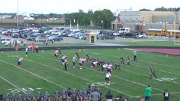 Mt. Vernon football highlights Heritage Hills High School