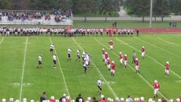 Little Falls football highlights vs. Detroit Lakes High