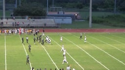 Everglades football highlights Hallandale Magnet High School