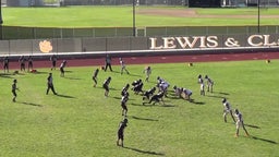 University football highlights Lewis & Clark High School