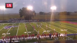 West Sioux football highlights Sioux Central High School