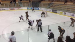 Mankato West ice hockey highlights Apple Valley High School