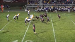 Paoli football highlights vs. Brownstown Central
