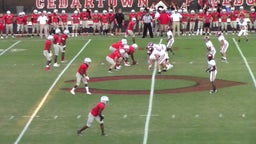 Southeast Whitfield County football highlights Cedartown High School