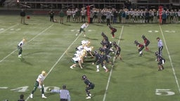 Durfee football highlights Bishop Feehan High School