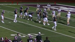 Holy Cross football highlights St. Michael's Catholic Academy