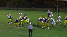 Buckingham Browne & Nichols football highlights Milton Academy High School