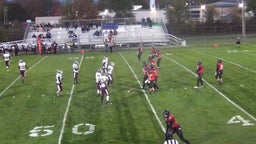 Wes-Del football highlights Fremont High School