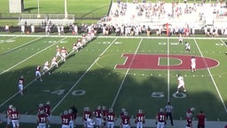 Danville football highlights Franklin Community High School