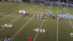 West Stokes football highlights East Duplin High School