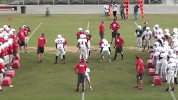 Devoe Thomas jr's highlights Red and silver game
