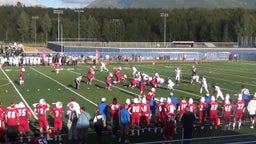 Bettye Davis East Anchorage football highlights vs. Colony
