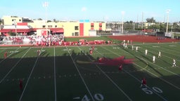 Doral Academy football highlights Monsignor Pace High School