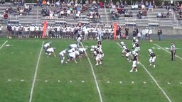 Christiansburg football highlights Abingdon High School