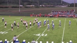 West Branch football highlights Bellevue High School