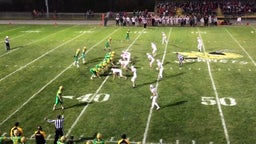 Pandora-Gilboa football highlights Cory-Rawson High School