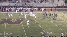 Warren football highlights St. Anthony High School